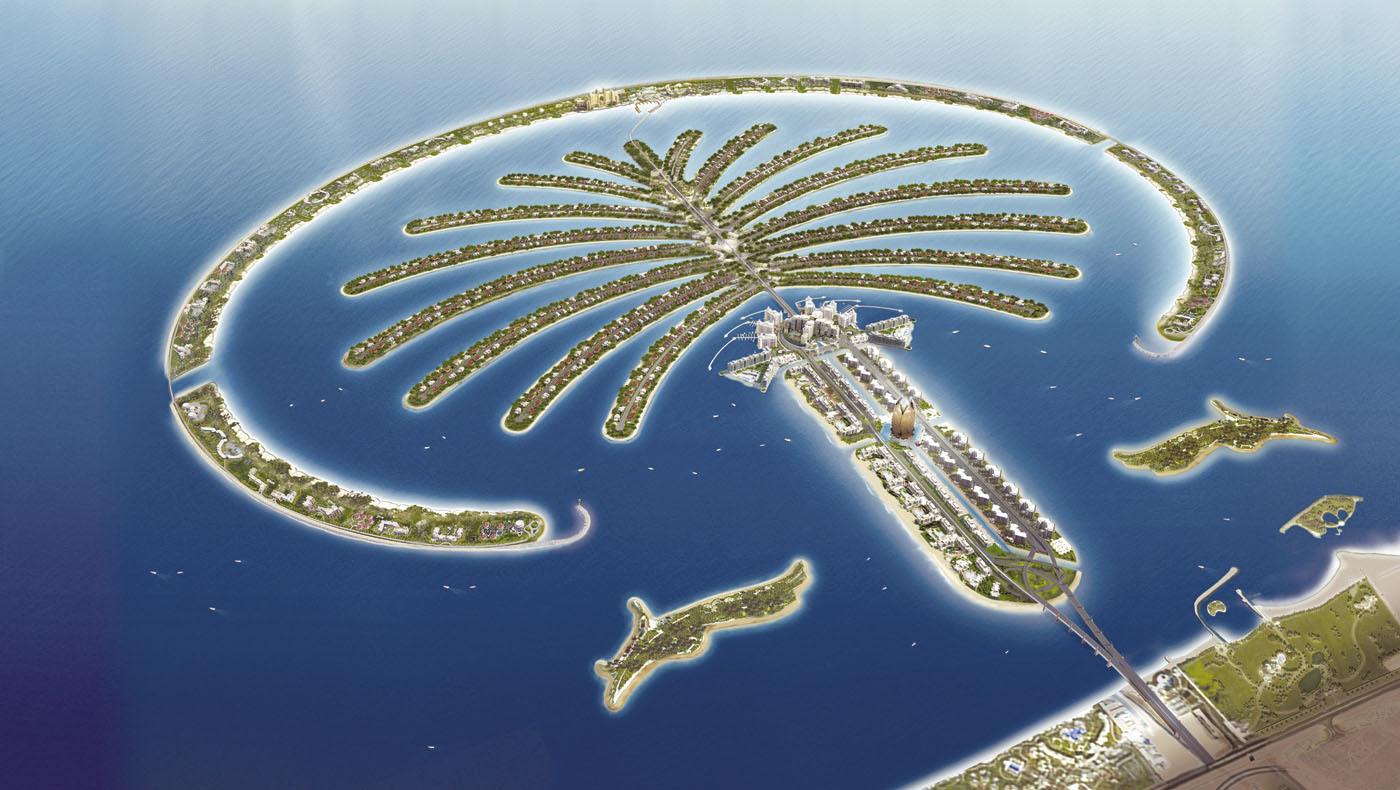 Palm Islands i Dubai