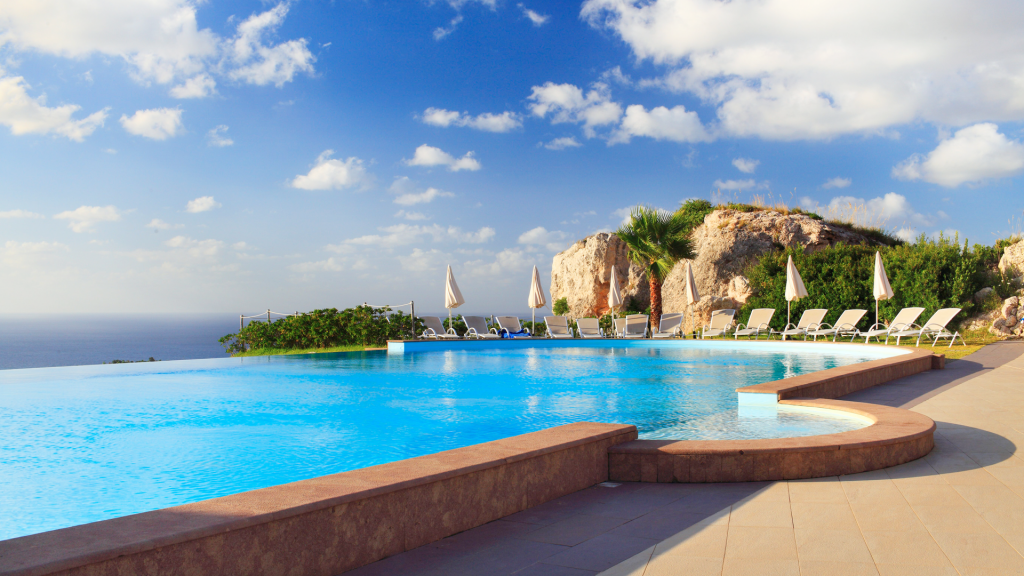 Swimmingpool på Hotel il Parco degli Ulivi - Sicilien, Italien - Kulturrejser