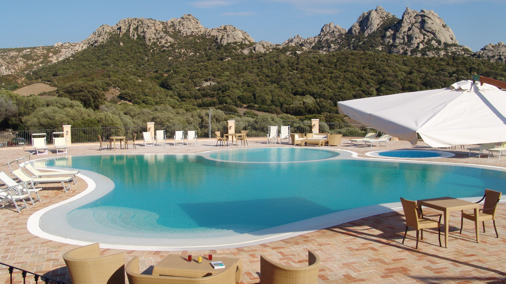 Swimmingpool på Hotel Parco degli Ulivi - Sardinien, Italien - Kulturrejser