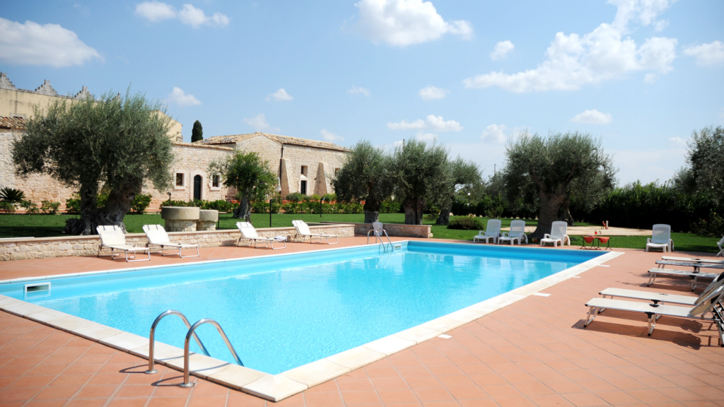 Swimmingpool på Hotel Torre don Virgilio - Sicilien, Italien - Kulturrejser
