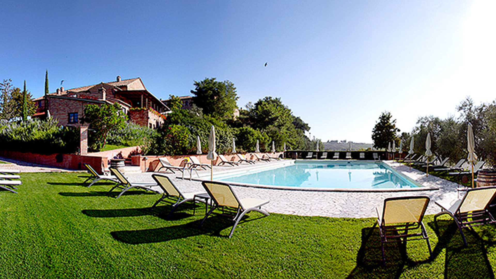 Swimmingpool på Hotel Borgo Tre Rose - Toscana, Italien - Kulturrejser