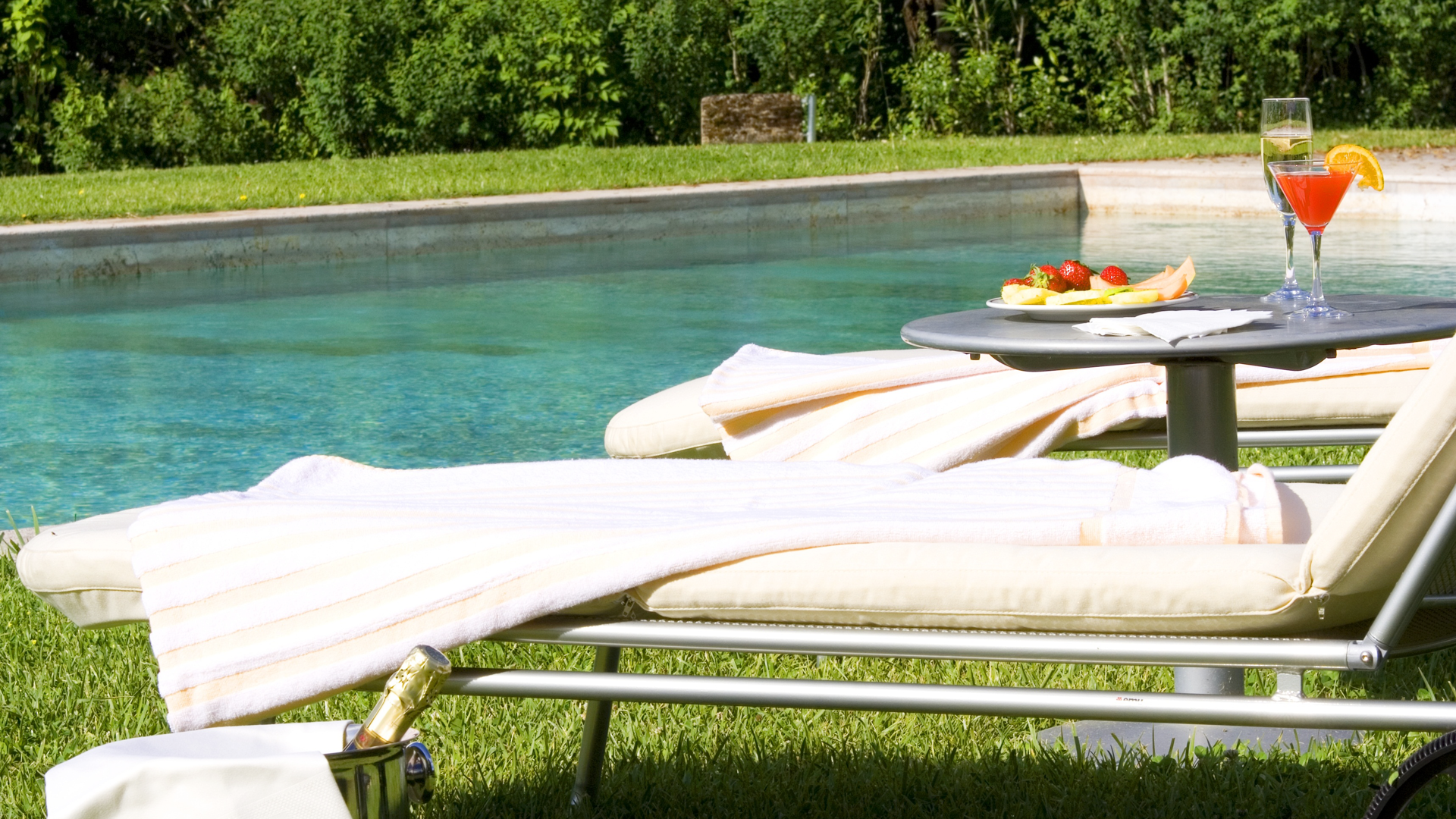 Swimmingpool på Hotel Relais della Rovere - Toscana, Italien - Kulturrejser