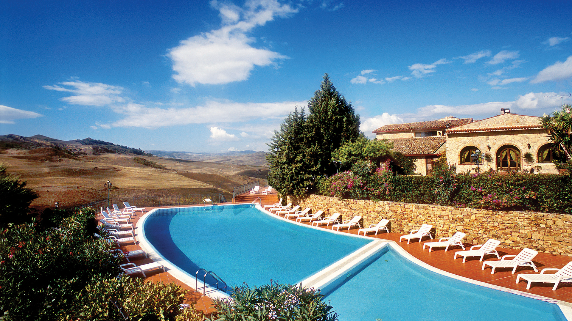 Swimmingpool på Hotel Villa Dafne - Sicilien, Italien - Kulturrejser