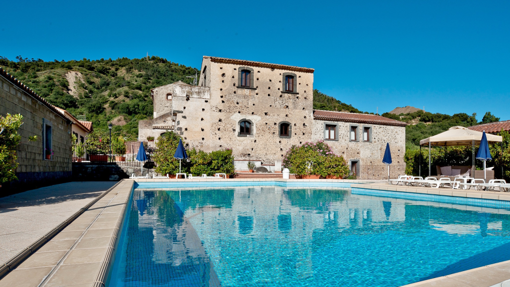 Swimmingpool Hotel Il Borgo - Sicilien, Italien - Kulturrejser