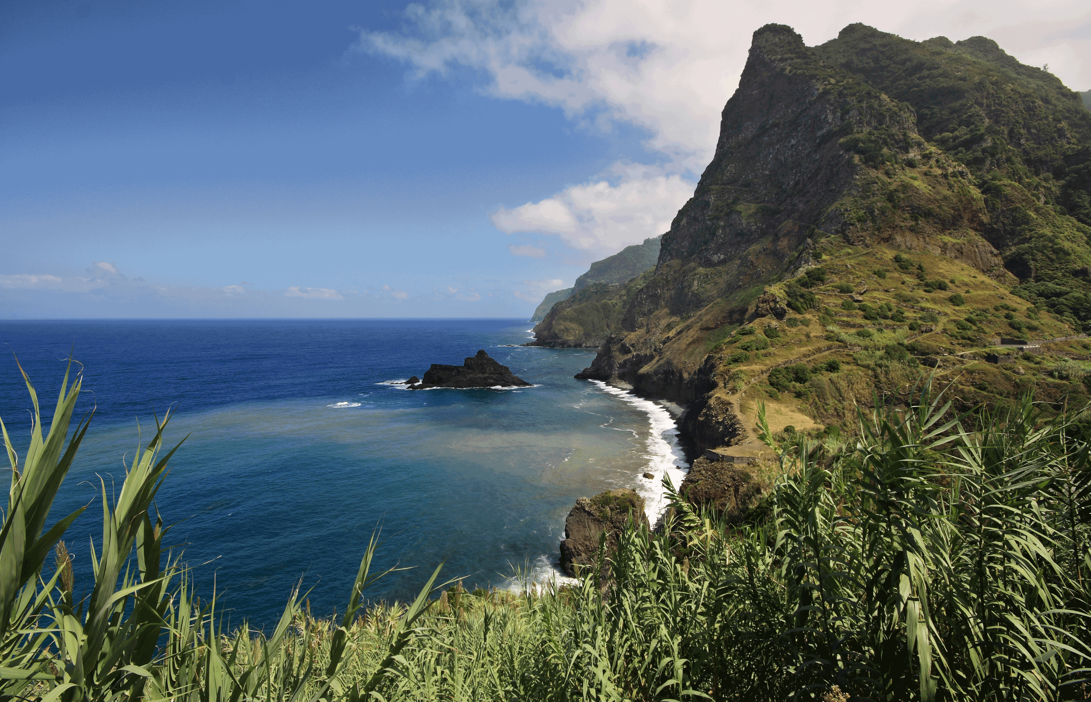 Naturen på nordkysten af Madeira, Portugal - Kulturrejser